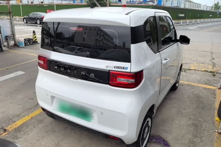 Used Wuling Hongguang MINIEV 2022 Zizai Version Lithium Iron Phosphate Rear Right 45 Deg
