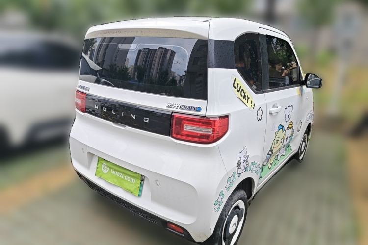 Used Wuling Hongguang MINIEV 2022 Zizai Version Lithium-NMC Rear Right 45 Deg