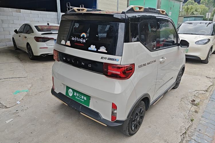 Used Wuling Hongguang MINIEV 2022 GAMEBOY 300km Enthusiast Model with Lithium Iron Phosphate Rear Right 45 Deg