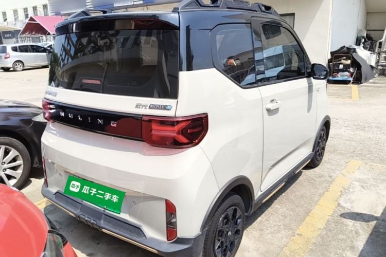 Used Wuling Hongguang MINIEV 2022 GAMEBOY 300km Enthusiast Model with Lithium Iron Phosphate Rear Right 45 Deg