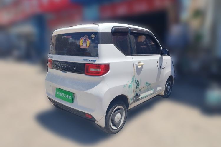 Used Wuling Hongguang MINIEV 2022 Macaron Fashion Model Lithium Iron Phosphate Rear Right 45 Deg