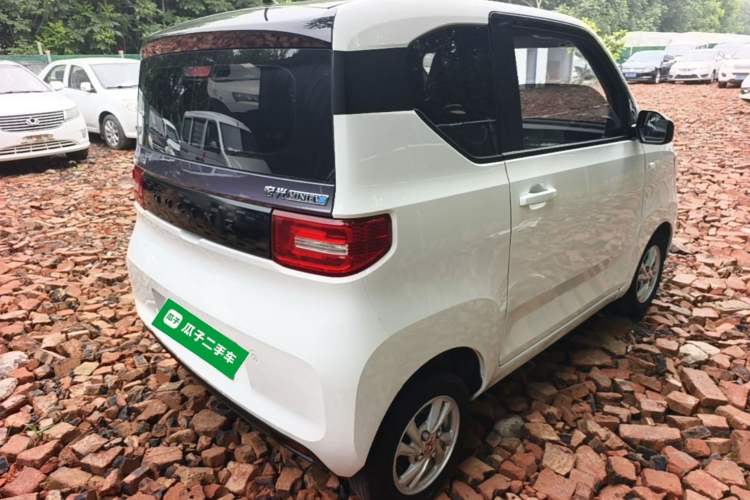 Used Wuling Hongguang MINIEV 2022 Zizai Version Lithium Iron Phosphate Rear Right 45 Deg