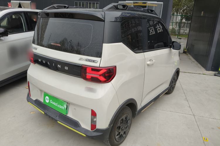 Used Wuling Hongguang MINIEV 2022 GAMEBOY 300km Enthusiast Model with Lithium Iron Phosphate Rear Right 45 Deg