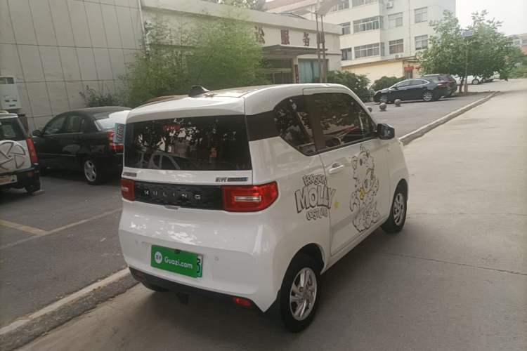 Used Wuling Hongguang MINIEV 2022 Zizai Version Lithium-NMC Rear Right 45 Deg
