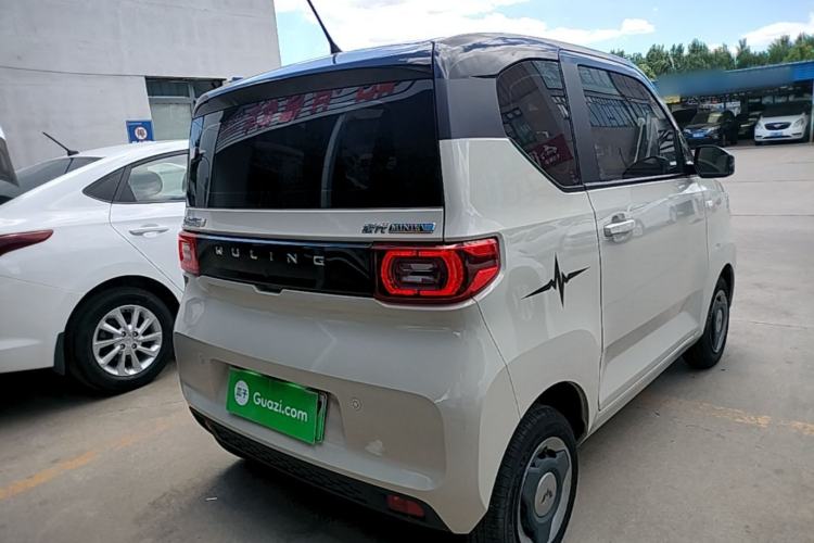 Used Wuling Hongguang MINIEV 2022 Macaron Fashion Edition Lithium-Nickel-Cobalt-Alpha-oxide Rear Right 45 Deg