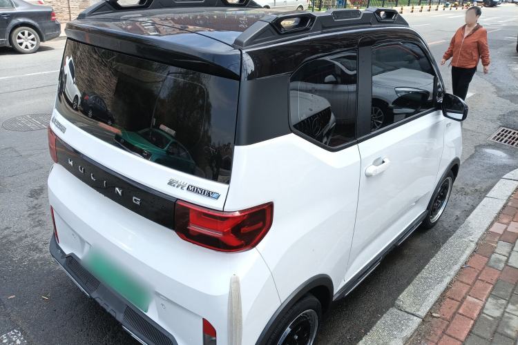 Used Wuling Hongguang MINIEV 2022 GAMEBOY 300km Enthusiast Model with Lithium Iron Phosphate Rear Right 45 Deg