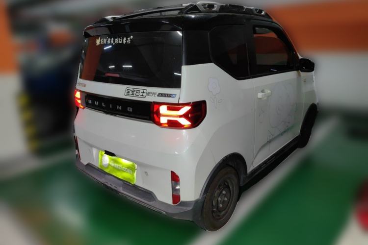 Used Wuling Hongguang MINIEV 2022 GAMEBOY 300km Enthusiast Model with Lithium Iron Phosphate Rear Right 45 Deg