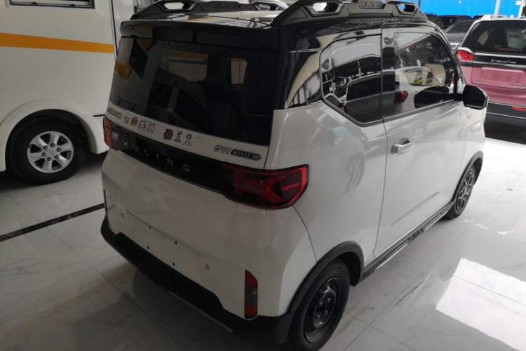 Used Wuling Hongguang MINIEV 2022 GAMEBOY 300km Enthusiast Model with Lithium Iron Phosphate Rear Right 45 Deg