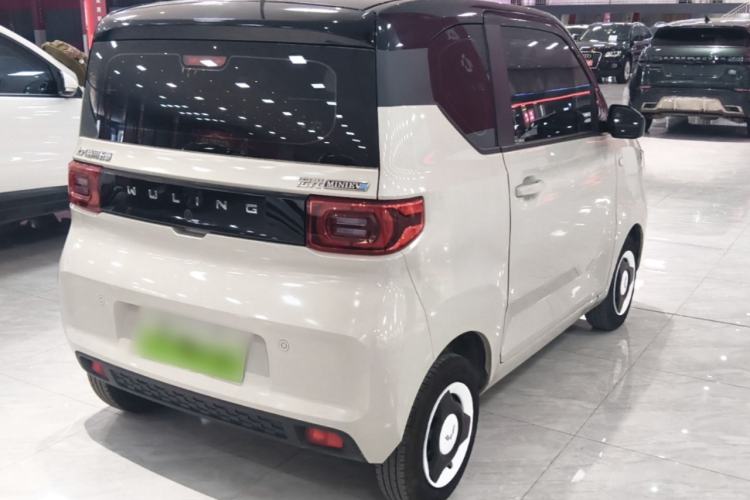 Used Wuling Hongguang MINIEV 2022 Macaron Premium Model – Lithium Ternary Battery Rear Right 45 Deg