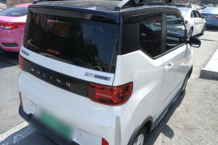 Used Wuling Hongguang MINIEV 2022 GAMEBOY 300km Enthusiast Model with Lithium Iron Phosphate Rear Right 45 Deg