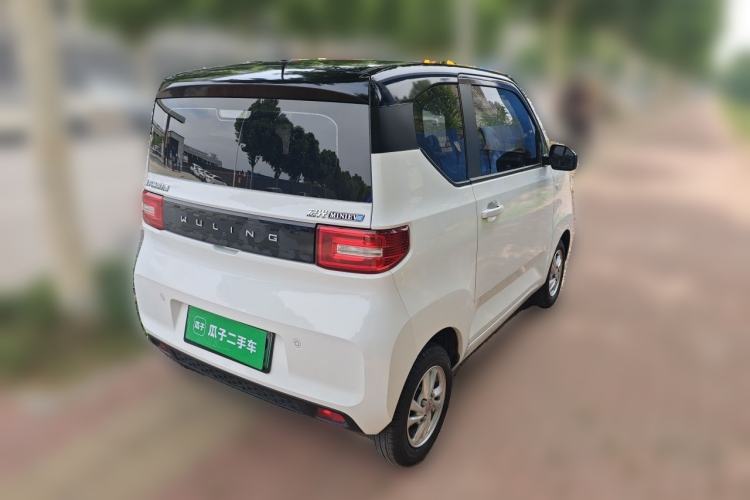 Used Wuling Hongguang MINIEV 2022 Zizai Version Lithium Iron Phosphate Rear Right 45 Deg