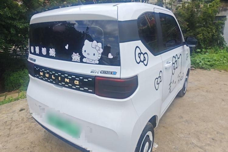 Used Wuling Hongguang MINIEV 2022 Zizai Version Lithium Iron Phosphate Rear Right 45 Deg