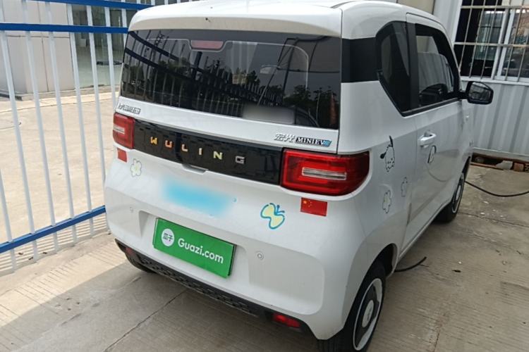 Used Wuling Hongguang MINIEV 2022 Zizai Version Lithium Iron Phosphate Rear Right 45 Deg