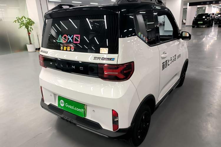 Used Wuling Hongguang MINIEV 2022 GAMEBOY 200km Gaming Edition with Lithium Iron Phosphate Rear Right 45 Deg