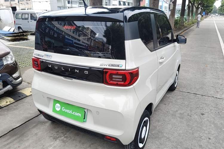 Used Wuling Hongguang MINIEV 2022 Macaron Premium Model – Lithium Iron Phosphate Rear Right 45 Deg