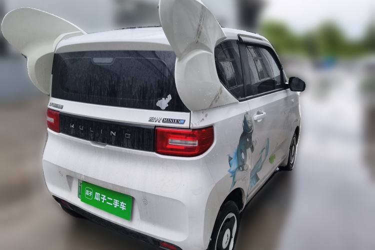 Used Wuling Hongguang MINIEV 2022 Easy Version Lithium Iron Phosphate Rear Right 45 Deg