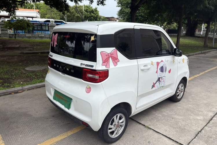 Used Wuling Hongguang MINIEV 2022 Zizai Version Lithium-NMC Rear Right 45 Deg