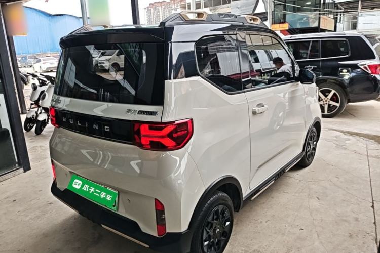 Used Wuling Hongguang MINIEV 2022 GAMEBOY 300km Enthusiast Model with Lithium Iron Phosphate Rear Right 45 Deg
