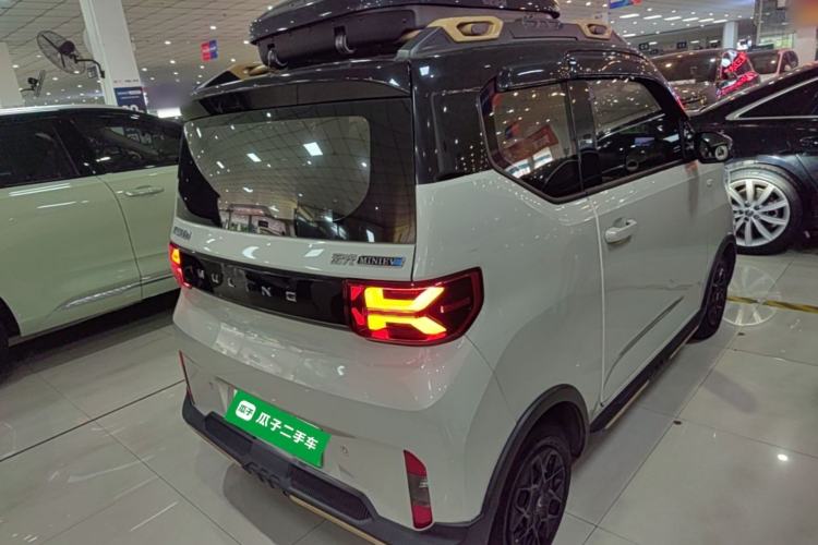 Used Wuling Hongguang MINIEV 2022 GAMEBOY 300km Enthusiast Model with Lithium Iron Phosphate Rear Right 45 Deg
