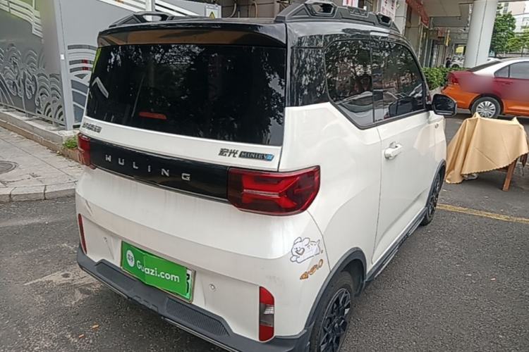 Used Wuling Hongguang MINIEV 2022 GAMEBOY 300km Enthusiast Model with Lithium Iron Phosphate Rear Right 45 Deg