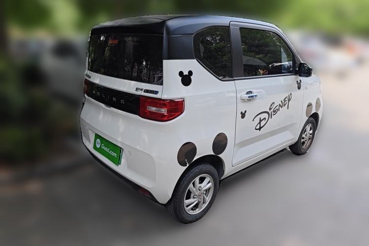 Used Wuling Hongguang MINIEV 2022 Zizai Version Lithium Iron Phosphate Rear Right 45 Deg