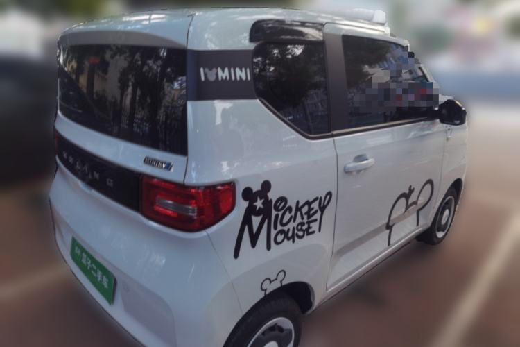 Used Wuling Hongguang MINIEV 2022 Zizai Version Lithium Iron Phosphate Rear Right 45 Deg