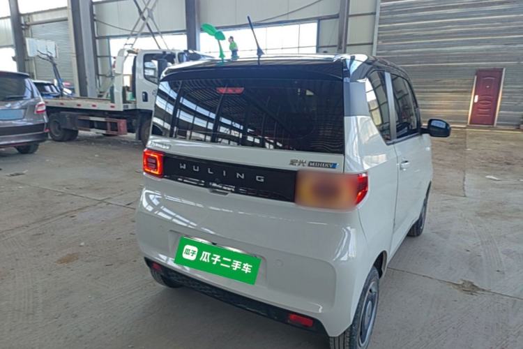 Used Wuling Hongguang MINIEV 2022 Macaron Fashion Edition Lithium-Nickel-Cobalt-Alpha-oxide Rear Right 45 Deg