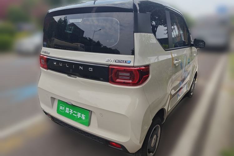Used Wuling Hongguang MINIEV 2022 Macaron Fashion Model Lithium Iron Phosphate Rear Right 45 Deg