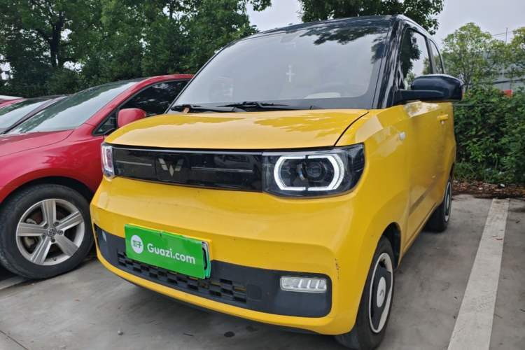 Used Wuling Hongguang MINIEV 2022 Macaron Fashion Model Lithium Iron Phosphate Guazi used car, China used car export, Used car for sale, Used Wuling cars, Cheapest cars for sale, Electric vehicle, New energy car