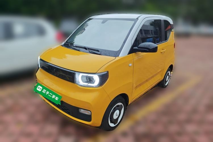 Used Wuling Hongguang MINIEV 2022 Macaron Fashion Edition Lithium-Nickel-Cobalt-Alpha-oxide Front Left 45 Deg