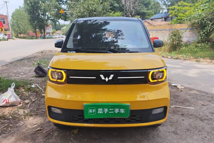 Used Wuling Hongguang MINIEV 2022 Macaron Fashion Model Lithium Iron Phosphate Front