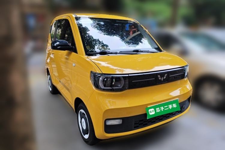 Used Wuling Hongguang MINIEV 2022 Macaron Fashion Edition Lithium-Nickel-Cobalt-Alpha-oxide Front Right 45 Deg