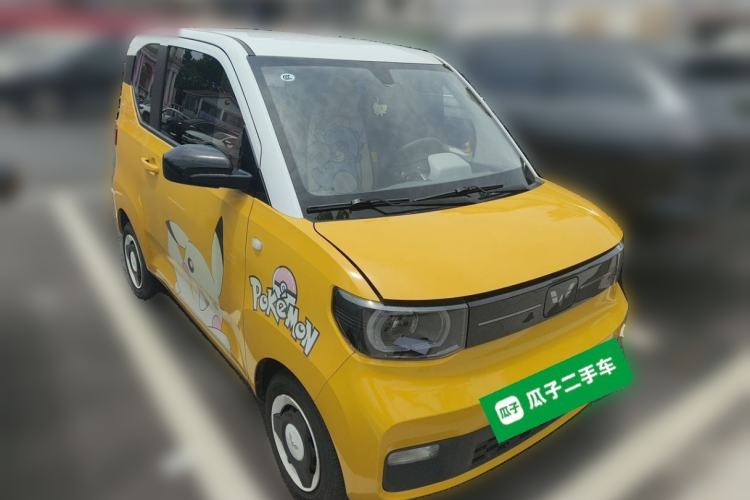 Used Wuling Hongguang MINIEV 2022 Macaron Premium Model – Lithium Ternary Battery Front Right 45 Deg