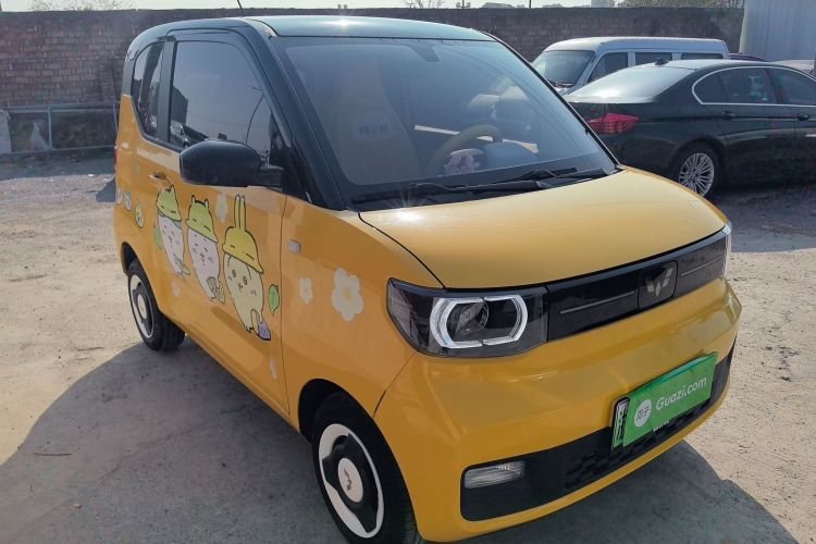 Used Wuling Hongguang MINIEV 2022 Macaron Premium Model – Lithium Iron Phosphate Front Right 45 Deg