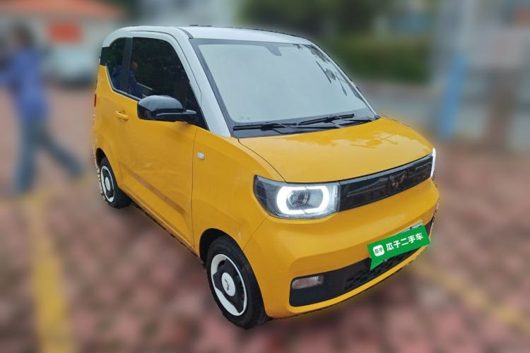 Used Wuling Hongguang MINIEV 2022 Macaron Fashion Edition Lithium-Nickel-Cobalt-Alpha-oxide Front Right 45 Deg