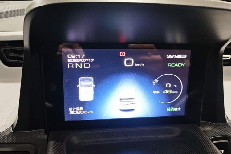Used Wuling Hongguang MINIEV 2022 Macaron Fashion Model Lithium Iron Phosphate Instrument Cluster