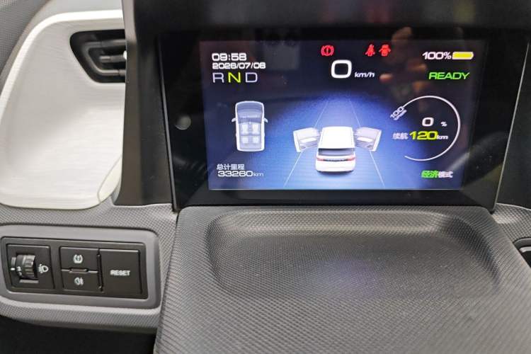 Used Wuling Hongguang MINIEV 2022 Macaron Fashion Edition Lithium-Nickel-Cobalt-Alpha-oxide Odometer Close Up