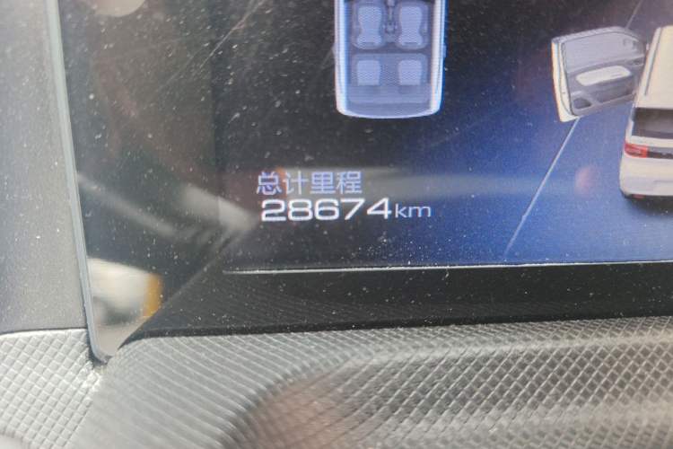 Used Wuling Hongguang MINIEV 2022 Macaron Premium Model – Lithium Ternary Battery Odometer Close Up