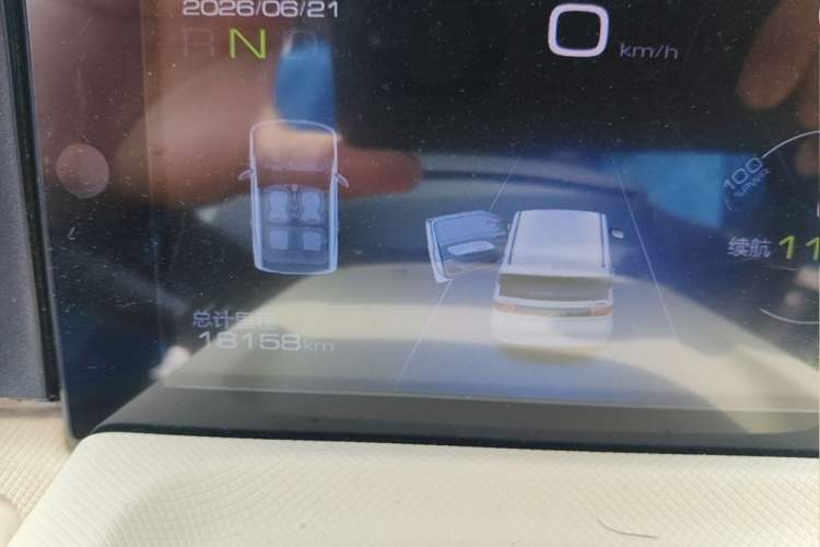 Used Wuling Hongguang MINIEV 2022 Macaron Premium Model – Lithium Iron Phosphate Odometer Close Up