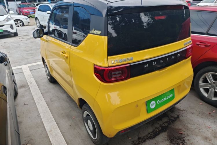 Used Wuling Hongguang MINIEV 2022 Macaron Fashion Model Lithium Iron Phosphate Rear Left 45 Deg