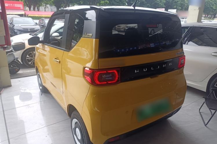 Used Wuling Hongguang MINIEV 2022 Macaron Premium Model – Lithium Iron Phosphate Rear Left 45 Deg