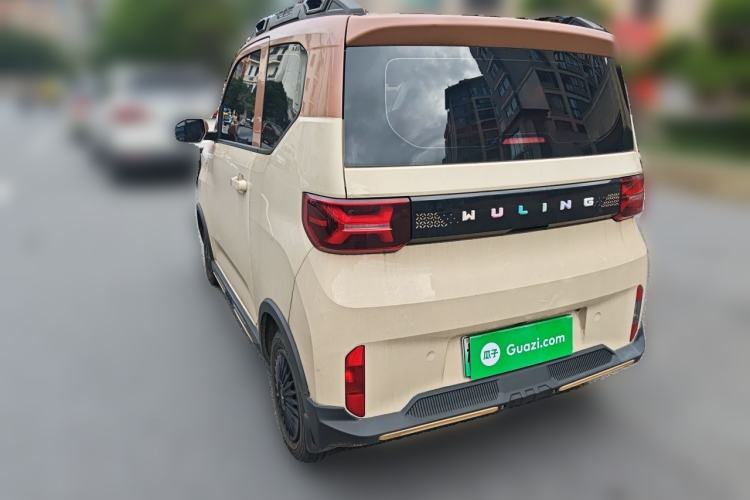 Used Wuling Hongguang MINIEV 2022 GAMEBOY 300km Enthusiast Model with Lithium Iron Phosphate Rear Left 45 Deg