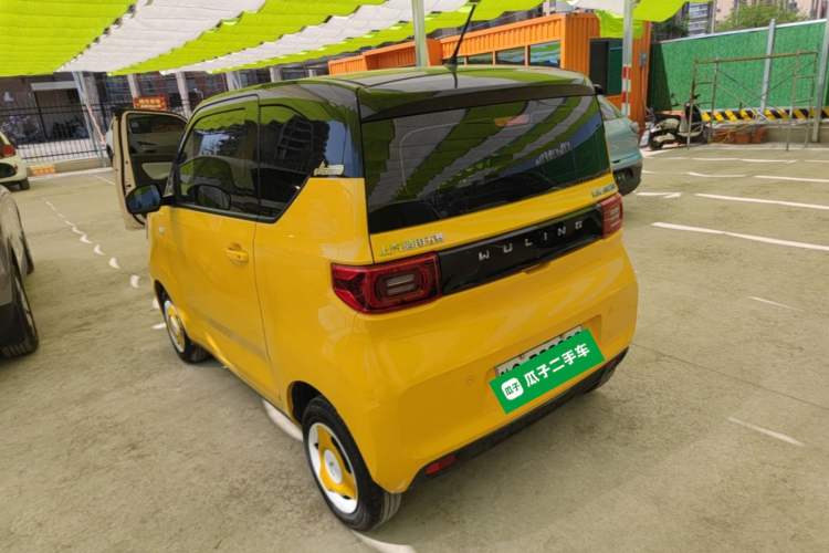 Used Wuling Hongguang MINIEV 2022 Macaron Premium Model – Lithium Iron Phosphate Rear Left 45 Deg