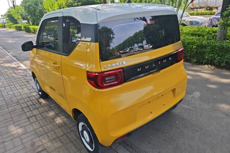 Used Wuling Hongguang MINIEV 2022 Macaron Fashion Model Lithium Iron Phosphate Rear Left 45 Deg