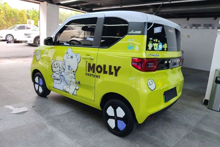 Used Wuling Hongguang MINIEV 2022 Macaron-Color Edition Lithium Iron Phosphate Rear Left 45 Deg