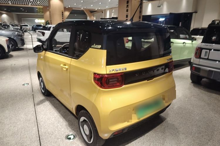 Used Wuling Hongguang MINIEV 2022 Macaron Premium Model – Lithium Ternary Battery Rear Left 45 Deg