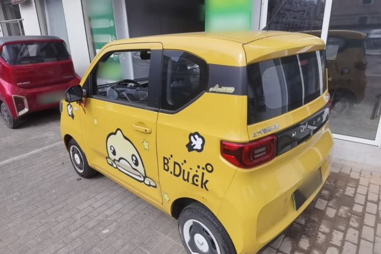 Used Wuling Hongguang MINIEV 2022 Macaron Fashion Edition Lithium-Nickel-Cobalt-Alpha-oxide Rear Left 45 Deg