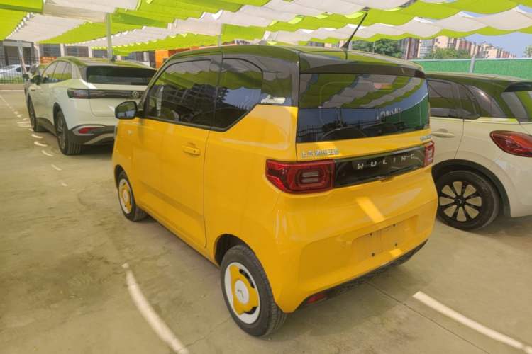 Used Wuling Hongguang MINIEV 2022 Macaron Premium Model – Lithium Iron Phosphate Rear Left 45 Deg