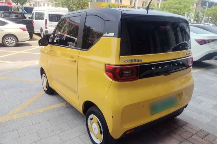 Used Wuling Hongguang MINIEV 2022 Macaron Premium Model – Lithium Iron Phosphate Rear Left 45 Deg
