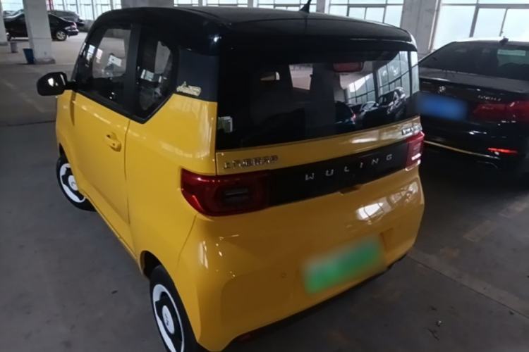 Used Wuling Hongguang MINIEV 2022 Macaron Premium Model – Lithium Ternary Battery Rear Left 45 Deg